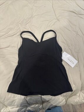 Athleta Black Double-Strap Camisole